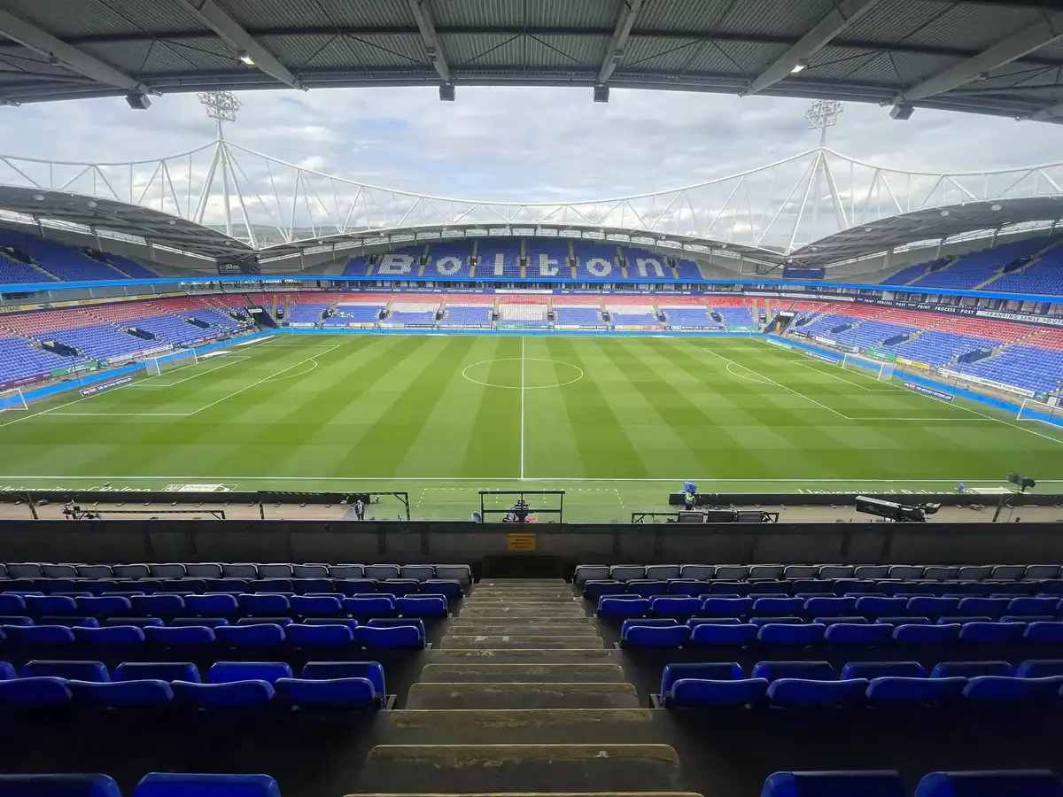 The University of Bolton Stadium, home of Bolton Wanderers